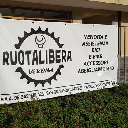 striscione ruotalibera verona new art