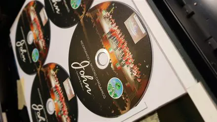 Dischi CD personalizzati con grafica stampata direttamente sul supporto